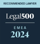 Legal 500 emea 2024 recommended lawyer